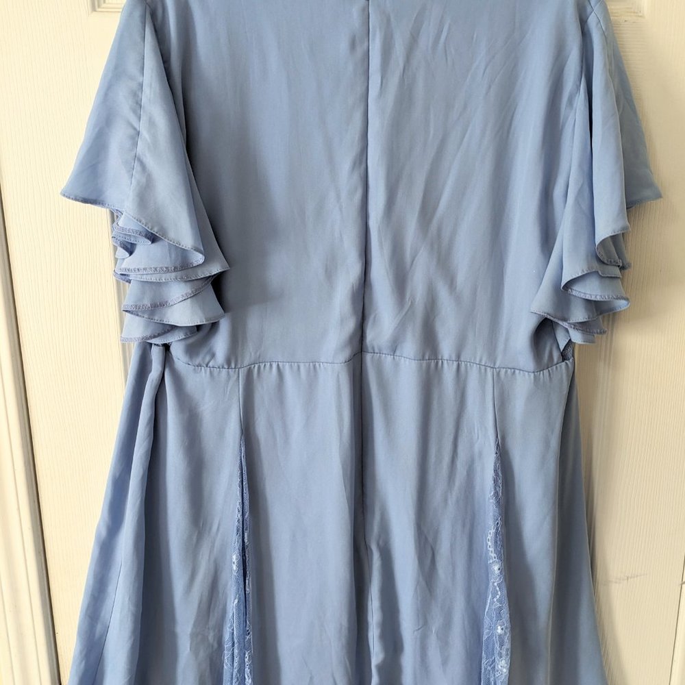 ASOS BLUE FORMAL DRESS - Picture 4 of 5